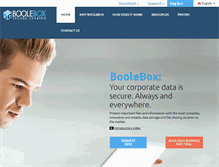Tablet Screenshot of boolebox.com